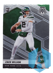 2021 Panini Mosaic Zach Wilson #302 Rookie RC NY Jets